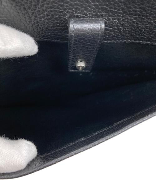 Saint Laurent Paris（サンローランパリ）Saint Laurent Paris (サンローランパリ) レザー・タブレットケース クラッチバッグ ブラックの古着・服飾アイテム