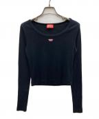 DIESELディーゼル）の古着「T-Ballet-D カットソー」｜ブラック