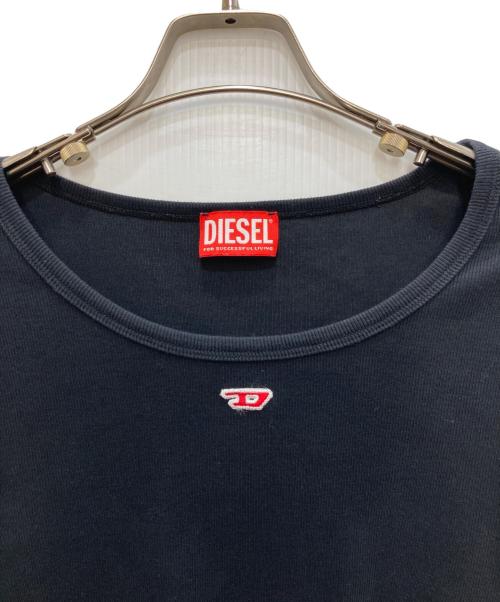 DIESEL（ディーゼル）DIESEL (ディーゼル) T-Ballet-D カットソー ブラック サイズ:Mの古着・服飾アイテム