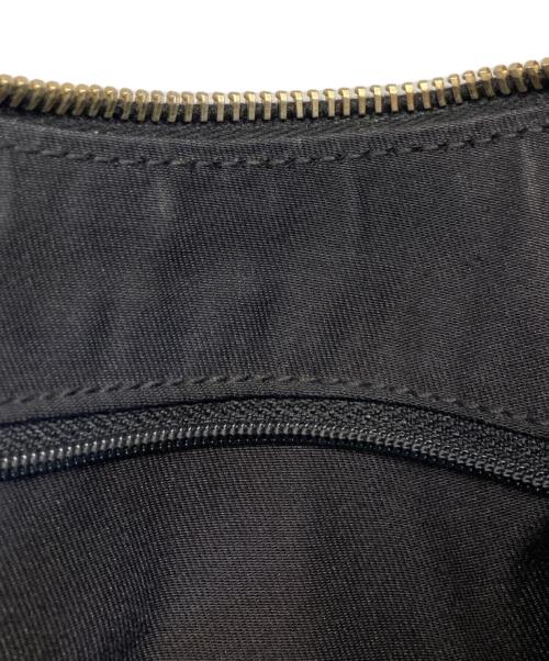 GUCCI（グッチ）GUCCI (グッチ) アビーライン GGシマ レザー ショルダー ハンドバッグ ブラックの古着・服飾アイテム