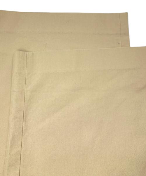 MUSE de Deuxieme Classe（ミューズ ドゥーズィエム クラス）MUSE de Deuxieme Classe (ミューズ ドゥーズィエム クラス) タックチノパンツ ベージュ サイズ:36の古着・服飾アイテム