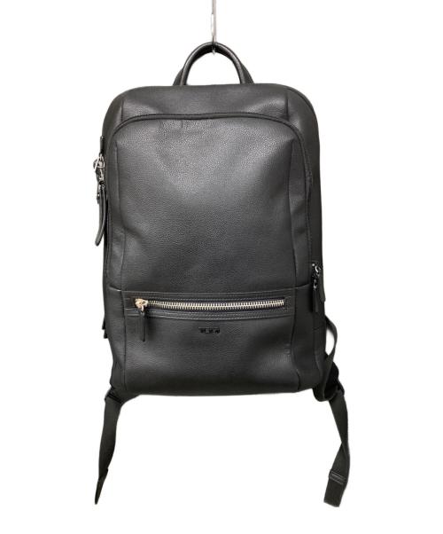 TUMI（トゥミ）TUMI (トゥミ) フォックスウッドレザーリュック ブラックの古着・服飾アイテム