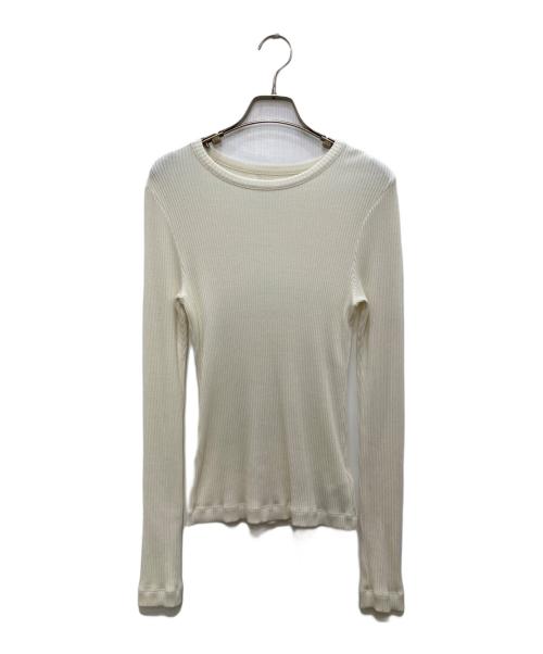 Citizens of humanity（シチズンズオブヒューマニティ）Citizens of humanity (シチズンズオブヒューマニティ) BINA CREWNECK TOP ホワイト サイズ:Ｓの古着・服飾アイテム