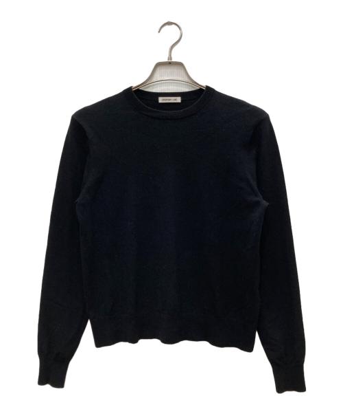 EVERYDAY I LIKE.（エヴリデイ アイ ライク）EVERYDAY I LIKE. (エヴリデイ アイ ライク) Woolクルーネックプルオーバーニット ブラック サイズ:Freeの古着・服飾アイテム