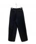 MUSE de Deuxieme Classe (ミューズ ドゥーズィエム クラス) W CLOTH BON パンツ/W クロス　ボン　パンツ ブラック サイズ:36：9000円