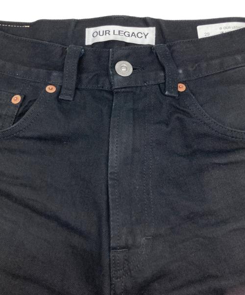 OUR LEGACY（アワーレガシー）OUR LEGACY (アワーレガシー) THIRD CUT/サードカット ブラック サイズ:29の古着・服飾アイテム