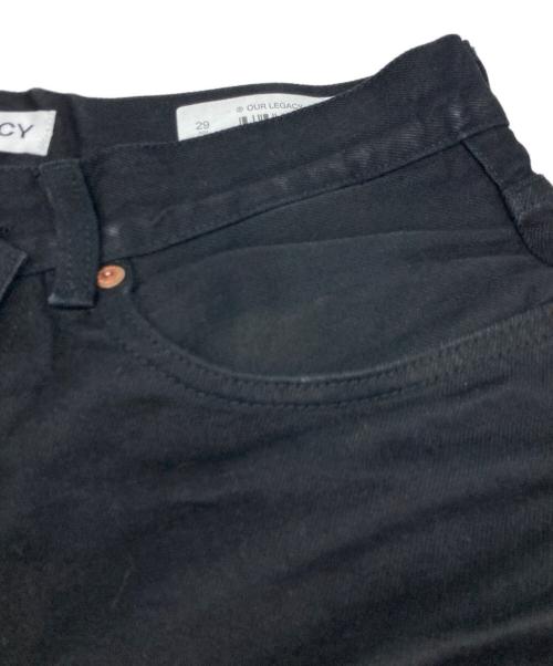 OUR LEGACY（アワーレガシー）OUR LEGACY (アワーレガシー) THIRD CUT/サードカット ブラック サイズ:29の古着・服飾アイテム