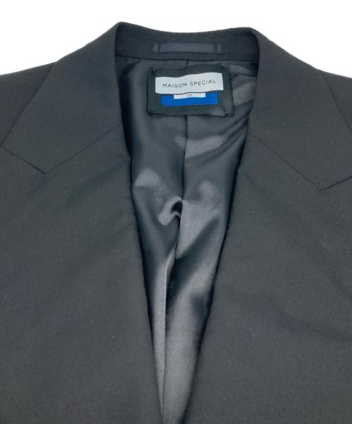 MAISON SPECIAL（メゾンスペシャル）MAISON SPECIAL (メゾンスペシャル) ダブルテーラードジャケット ブラック サイズ:1の古着・服飾アイテム