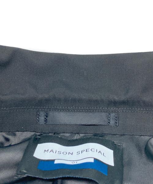 MAISON SPECIAL（メゾンスペシャル）MAISON SPECIAL (メゾンスペシャル) ダブルテーラードジャケット ブラック サイズ:1の古着・服飾アイテム