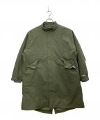 FREAK'S STORE×+PHENIXフリークスストア×フェニックス）の古着「GORE-TEX モッズコート」｜グリーン