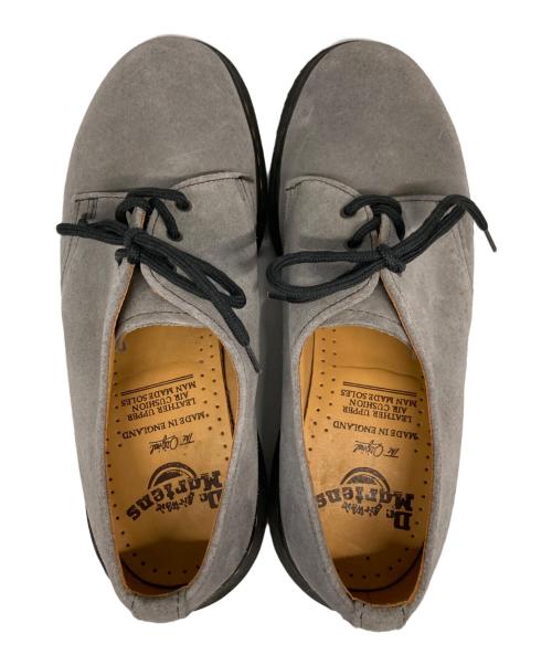 Dr.Martens（ドクターマーチン）Dr.Martens (ドクターマーチン) 3 ホールスウェードシューズ グレー サイズ:7の古着・服飾アイテム