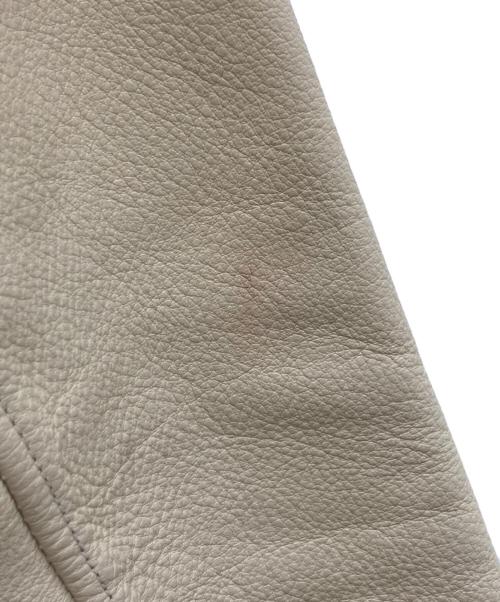 STALL & DEAN（ストール&ディーン）STALL & DEAN (ストール&ディーン) レザー切替スタジャン ブルー サイズ:2XLの古着・服飾アイテム