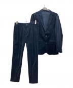 nano・universeナノ・ユニバース）の古着「シャドーストライプセットアップ」｜ネイビー