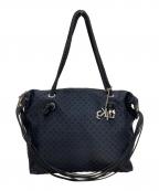 L4K3レイク）の古着「QUEEN LAKE ハンドバッグ/ クイーンレーク」｜ブラック