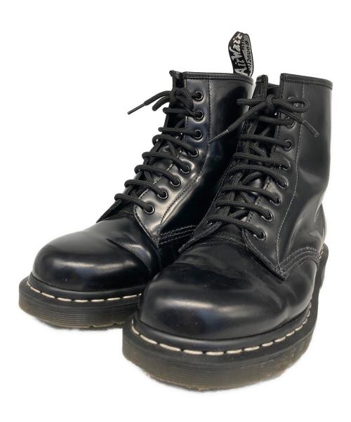 Dr.Martens（ドクターマーチン）Dr.Martens (ドクターマーチン) 8ホールブーツ ブラック サイズ:UK8の古着・服飾アイテム