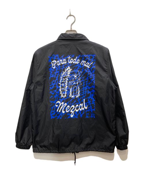 LOOSE JOINTS（ルーズジョインズ）LOOSE JOINTS (ルーズジョインズ) グラフィックコーチジャケット ブラック サイズ:Ｍの古着・服飾アイテム