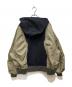 MAISON SPECIAL Different Material Docking Prime-Over Military Blouson/ディファレント・マテリアル・ドッキング・プライムオーバー・ミリタリーブルゾン サイズ:00：12000円