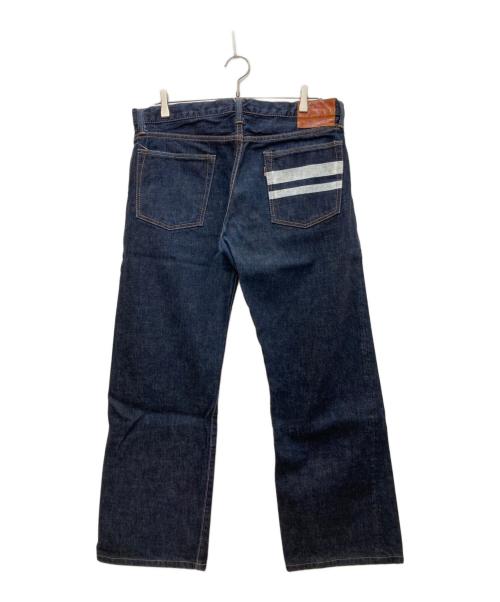 MOMOTARO JEANS（桃太郎ジーンズ）MOMOTARO JEANS (桃太郎ジーンズ) 15.7oz 特濃インディゴ出陣スリムストレートデニムパンツ インディゴ サイズ:36/36の古着・服飾アイテム