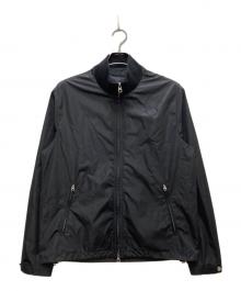 dunhill（ダンヒル）の古着「スタンドカラーナイロンジャケット」｜ブラック
