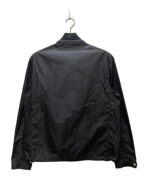 dunhill（ダンヒル）dunhill (ダンヒル) スタンドカラーナイロンジャケット ブラック サイズ:Ｍの古着・服飾アイテム