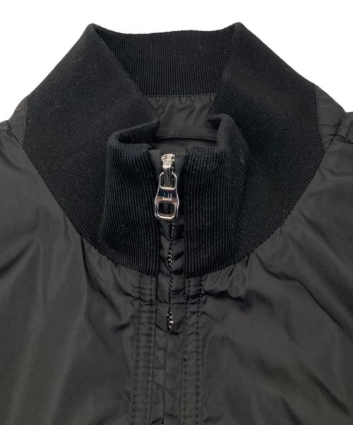 dunhill（ダンヒル）dunhill (ダンヒル) スタンドカラーナイロンジャケット ブラック サイズ:Ｍの古着・服飾アイテム