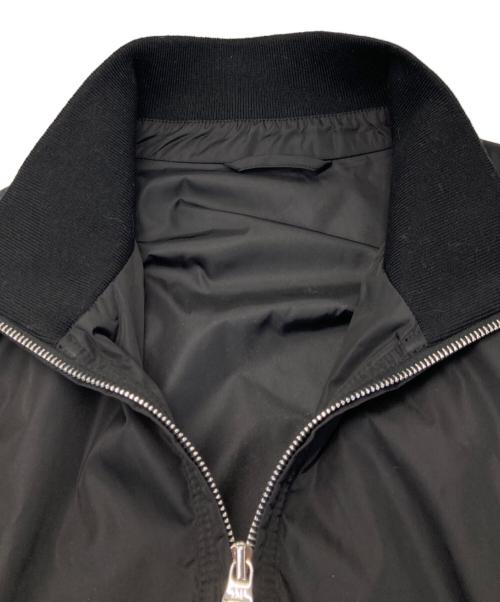 dunhill（ダンヒル）dunhill (ダンヒル) スタンドカラーナイロンジャケット ブラック サイズ:Ｍの古着・服飾アイテム