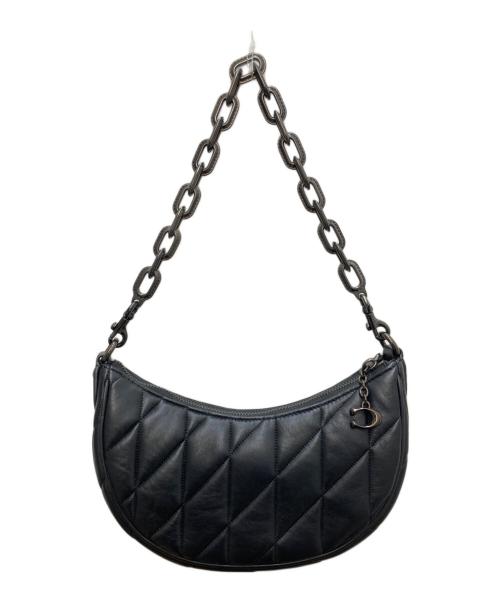 COACH（コーチ）COACH (コーチ) Mira キルティングレザー ショルダーバッグ ブラックの古着・服飾アイテム