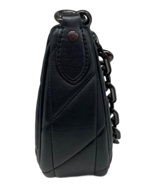 COACH（コーチ）COACH (コーチ) Mira キルティングレザー ショルダーバッグ ブラックの古着・服飾アイテム