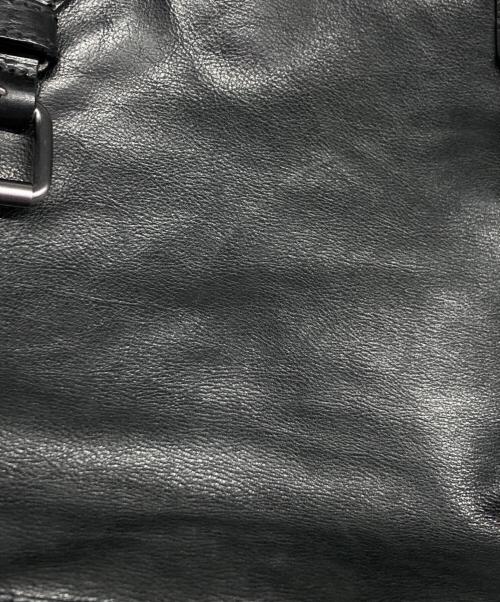 BALLY（バリー）BALLY (バリー) レザーメッセンジャーバッグ ブラックの古着・服飾アイテム