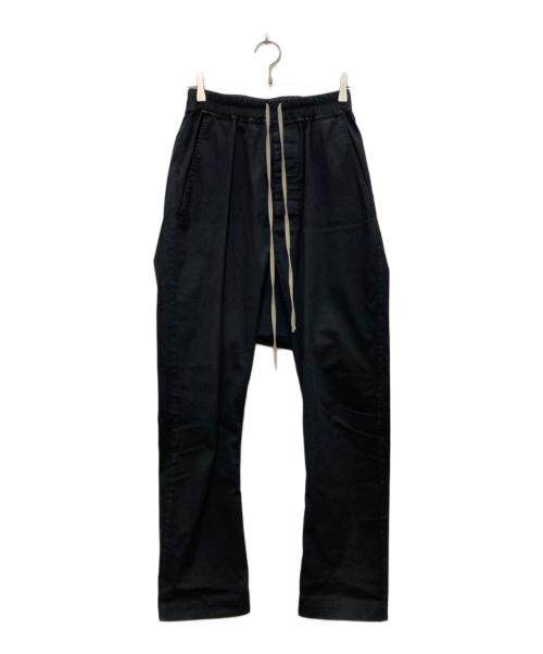 RICK OWENS（リックオウエンス）RICK OWENS (リックオウエンス) DRAWSTRING LONG/DUST/ドローストリング・ロング ／ ダスト ブラック サイズ:34の古着・服飾アイテム
