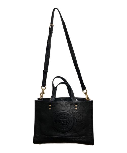 COACH（コーチ）COACH (コーチ) デンプシー キャリーオール ウィズ パッチ ブラックの古着・服飾アイテム