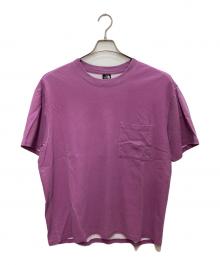 SUPREME×THE NORTH FACE（シュプリーム×ザ ノース フェイス）の古着「PIGMENT PRINTED TEE/ピグメント プリンテッド ティー」｜ホワイト×パープル