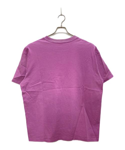 SUPREME（シュプリーム）SUPREME (シュプリーム) THE NORTH FACE (ザ ノース フェイス) PIGMENT PRINTED TEE/ピグメント プリンテッド ティー ホワイト×パープル サイズ:Ｌの古着・服飾アイテム