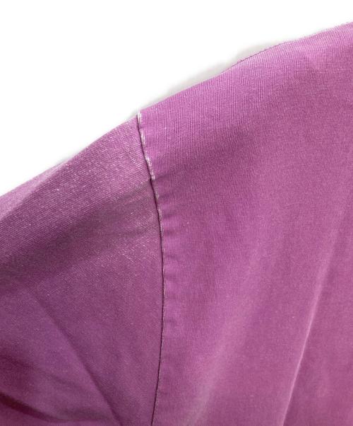 SUPREME（シュプリーム）SUPREME (シュプリーム) THE NORTH FACE (ザ ノース フェイス) PIGMENT PRINTED TEE/ピグメント プリンテッド ティー ホワイト×パープル サイズ:Ｌの古着・服飾アイテム