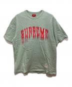 SUPREMEシュプリーム）の古着「Blurred Arc S/S Top」｜グリーン
