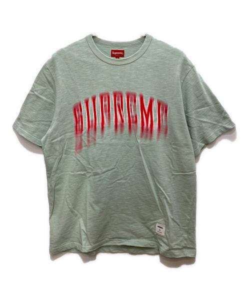 SUPREME（シュプリーム）SUPREME (シュプリーム) Blurred Arc S/S Top グリーン サイズ:Lの古着・服飾アイテム