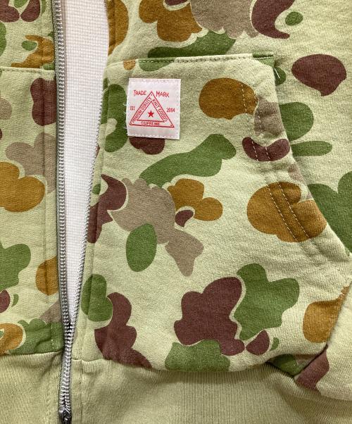 SUPREME（シュプリーム）SUPREME (シュプリーム) THERMAL ZIP UP HOODIE グリーン サイズ:Ｍの古着・服飾アイテム