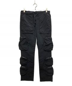 中古・古着通販】JACOV (ジェイコブ) カーゴパンツ ブラック サイズ:M 中古・古着通販】JACOV (ジェイコブ) カーゴパンツ ブラック サイズ:M