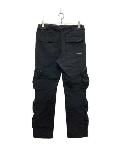 whoisjacov（フーズジェイコブ）whoisjacov (フーズジェイコブ) mulch pocket cargo pants/マルチ ポケット カーゴ パンツ ブラック サイズ:Sの古着・服飾アイテム