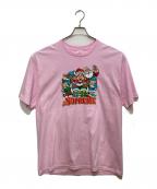 SUPREMEシュプリーム）の古着「Naug hty Tee」｜ピンク