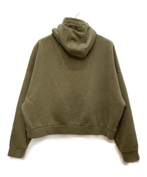 entire studios（エンタイアスタジオ）ENTIRE STUDIOS (エンタイアスタジオ) ジップパーカー オリーブ サイズ:Ｌの古着・服飾アイテム