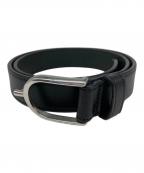 TORY LEATHERトリーレザー）の古着「Bridle Leather Spur Belt」｜ブラック
