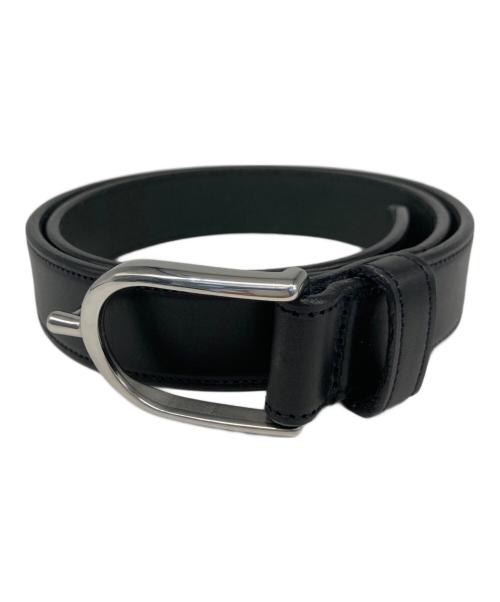 TORY LEATHER（トリーレザー）TORY LEATHER (トリーレザー) Bridle Leather Spur Belt ブラックの古着・服飾アイテム