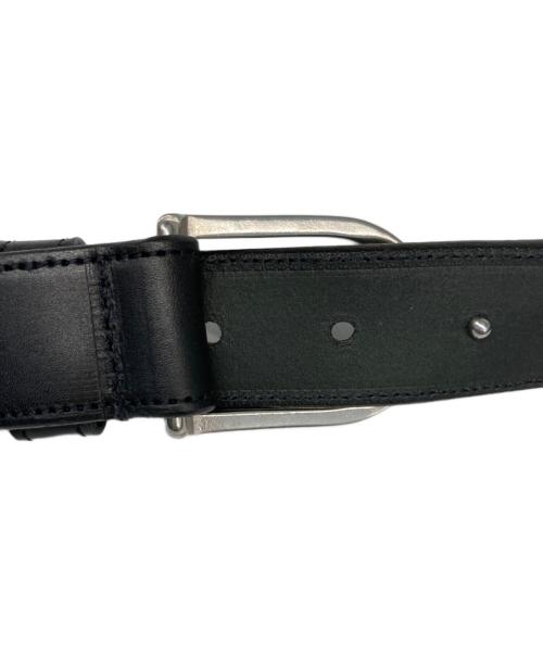 TORY LEATHER（トリーレザー）TORY LEATHER (トリーレザー) Bridle Leather Spur Belt ブラックの古着・服飾アイテム