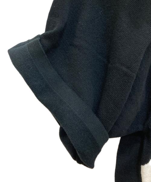 ATMOS（アトモス）ATMOS (アトモス) atmos Knit Polo Shirt BLACK ブラック サイズ:XL 未使用品の古着・服飾アイテム