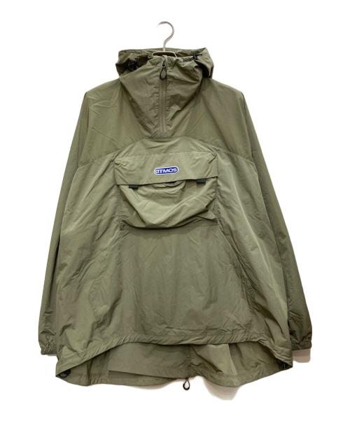 ATMOS（アトモス）atmos (アトモス) Front Pocket Ripstop Anorak Hoodie/フロント ポケット リップストップ アノラック フーディー カーキ サイズ:XL 未使用品の古着・服飾アイテム