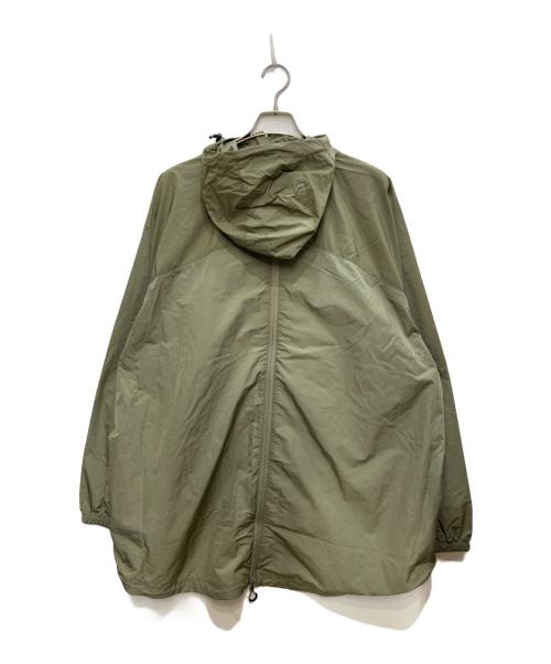 ATMOS（アトモス）atmos (アトモス) Front Pocket Ripstop Anorak Hoodie/フロント ポケット リップストップ アノラック フーディー カーキ サイズ:XL 未使用品の古着・服飾アイテム