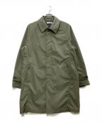 nonnativeノンネイティブ）の古着「SCHOLAR COAT POLY TWILL/スカラー コート ポリ ツイル」｜オリーブ