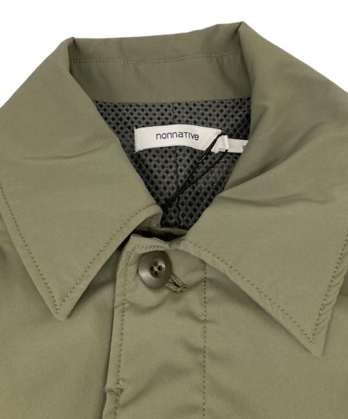nonnative（ノンネイティブ）nonnative (ノンネイティブ) SCHOLAR COAT POLY TWILL/スカラー コート ポリ ツイル オリーブ サイズ:1 未使用品の古着・服飾アイテム