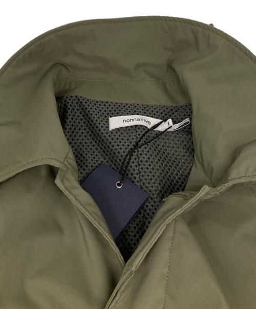 nonnative（ノンネイティブ）nonnative (ノンネイティブ) SCHOLAR COAT POLY TWILL/スカラー コート ポリ ツイル オリーブ サイズ:1 未使用品の古着・服飾アイテム
